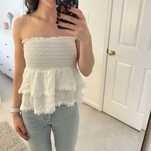 NWT strapless top